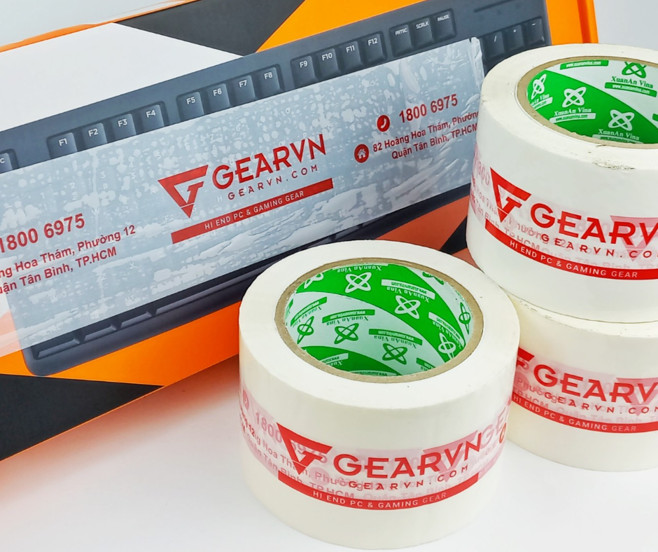 Băng keo in logo - Gearvn